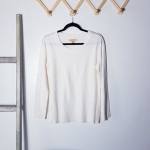 COVINGTON CREAMY WHITE SWEATER SIZE MEDIUM